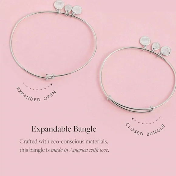 Alex and Ani Tree of Life Charm Bangle Bracelet - Picture 3 of 4